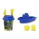 Jamara Batman sand bucket set Boat and Bucket 7-part (410134)