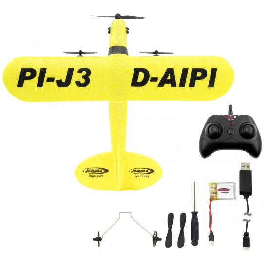 Jamara Piper J3-CUB Plane 2,4 GHz Gyro 2CH (410191)