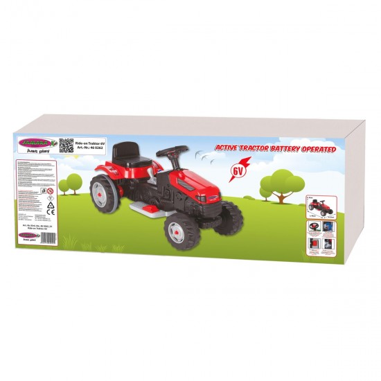 Jamara Ride-on Tractor Strong Bull red 6V (460262)