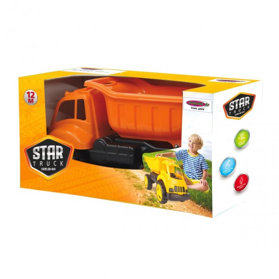 Jamara Sandbox Car Dump Truck XL orange (460268)