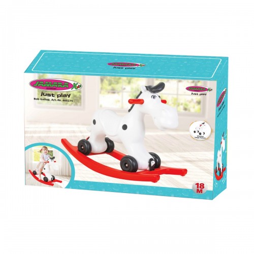 Jamara Rocking Horse Bob Gallop white/red (460275) Jamara Rocking Horse Bob Gallop white/red (460275)