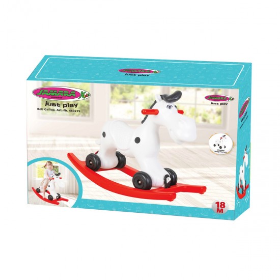 Jamara Rocking Horse Bob Gallop white/red (460275)
