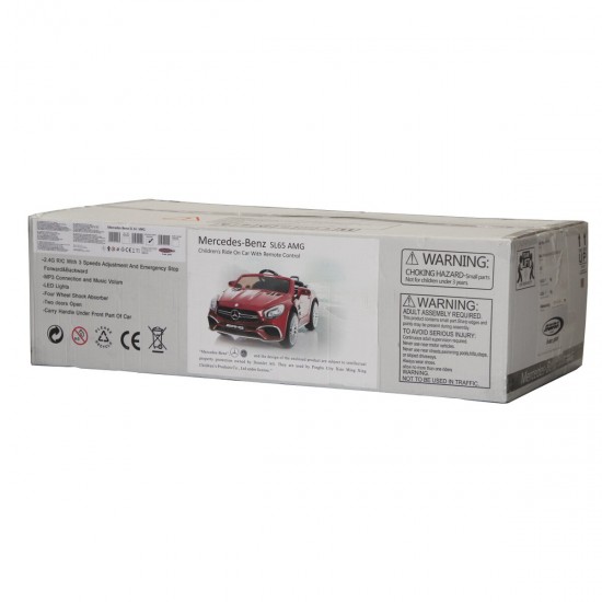 Jamara Ride-on Mercedes-Benz AMG SL65 black 2,4GHz 12V (460295)