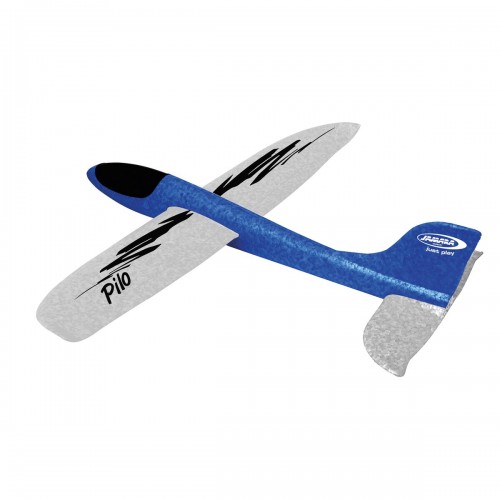 Jamara Pilo Foam Hand Launch Glider EPP wing white fuselage blue (460305)
