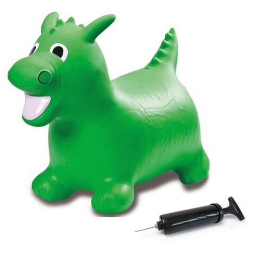 Jamara Jumping Animal bouncer Dragon green with pump (460315) Jamara Jumping Animal bouncer Dragon green with pump (460315)
