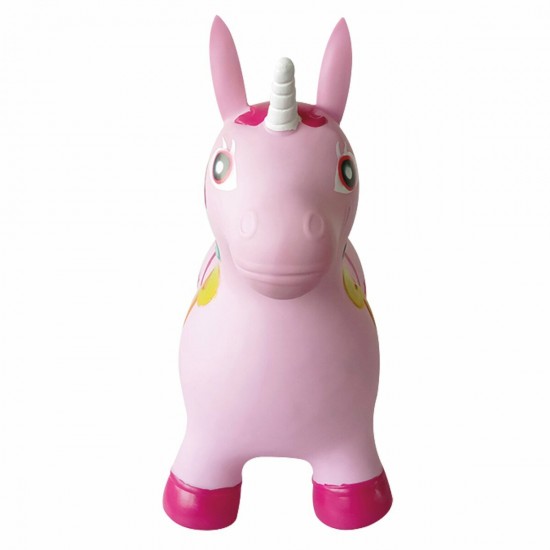 Jamara Jumping Animal bouncer Unicorn multicolour with pump (460316)