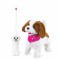 Jamara Lucky RC Furry Dog white/brown 27MHz (460340)