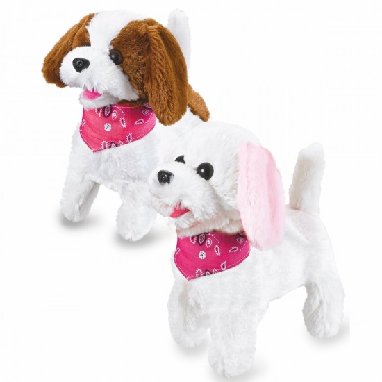 Jamara Trixi RC Furry Dog white/pink 27MHz (460341)