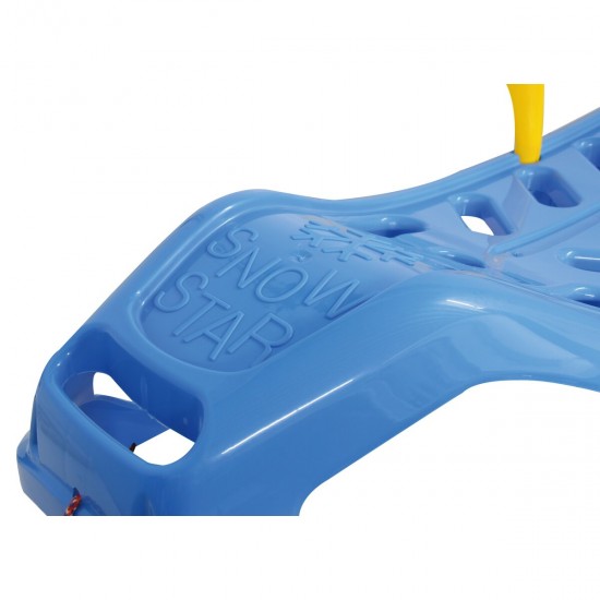 Jamara Snow Play Sled Snow-Star 90cm blue with backrest (460367)