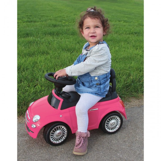 Jamara Push-car Fiat 500 pink (460436)