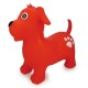 Jamara Jumping Animal bouncer dog red with pump (460454)