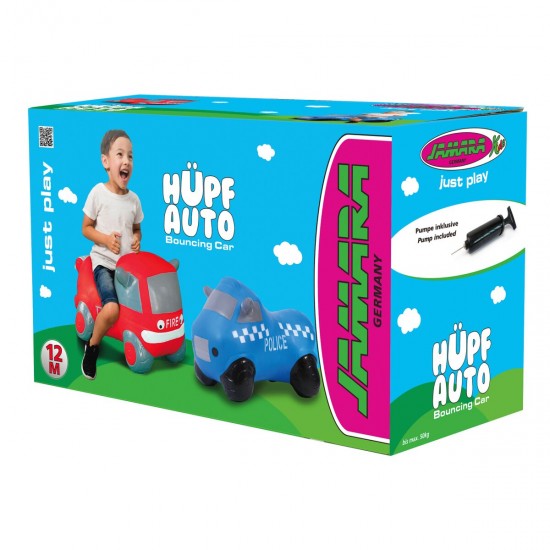 Jamara Jumping Car Bouncer Police Truck with pump (460455)