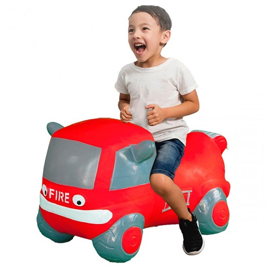 Jamara Jumping Car Bouncer Fire Truck with pump (460456)