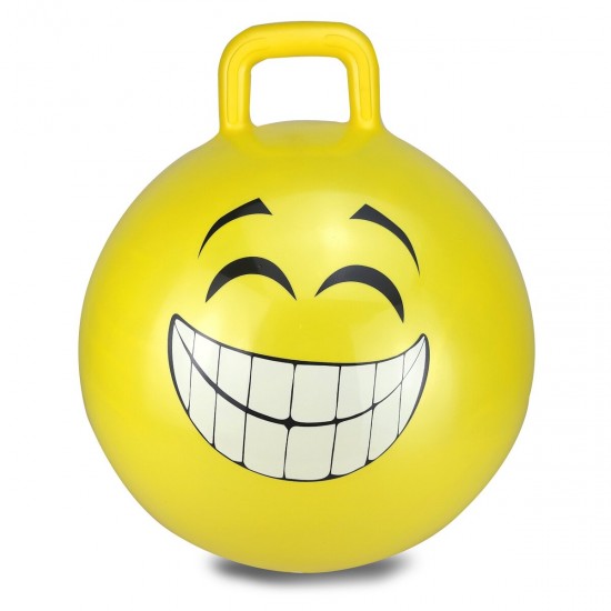 Jamara Bouncing Ball Smile yellow 450mm (460457)