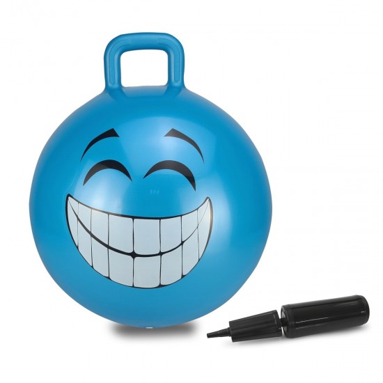 Jamara Bouncing Ball Smile blue 450mm (460458)