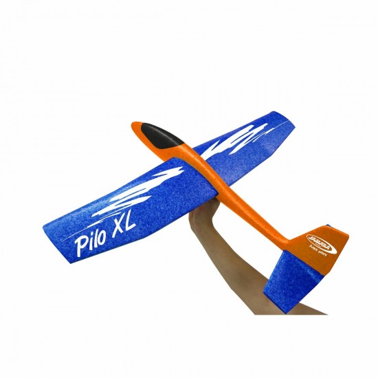 Jamara Pilo XL Foam Hand Launch glider EPP wing blue fuselage orange (460485)