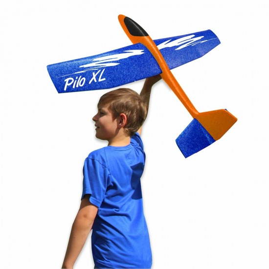 Jamara Pilo XL Foam Hand Launch glider EPP wing blue fuselage orange (460485)