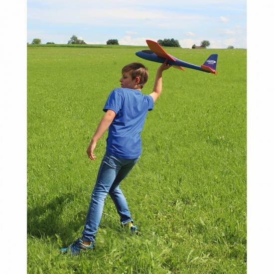 Jamara Pilo XL Foam Hand Launch glider EPP wing orange fuselage blue (460486) Jamara Pilo XL Foam Hand Launch glider EPP wing orange fuselage blue (460486)