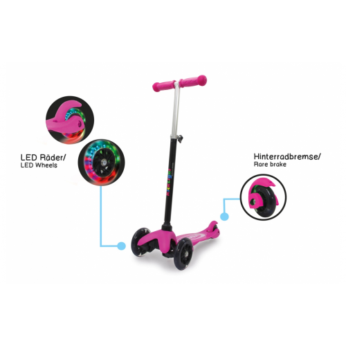 JAMARA KickLight Scooter pink(460497)