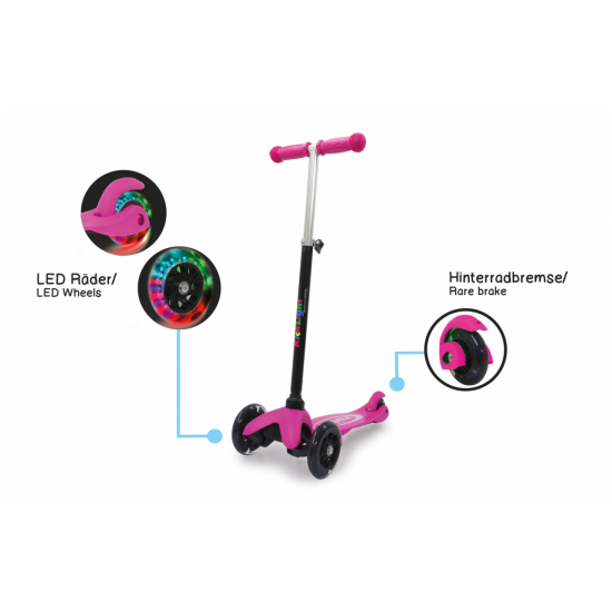 KickLight Scooter pink(460497)