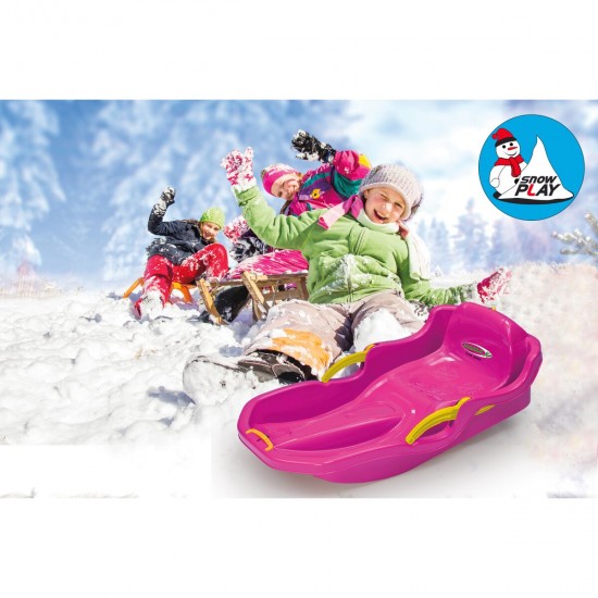 Jamara Snow Play Bob Comfort 80 cm pink with brake (460541)