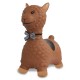 Jamara Jumping Animal Bouncer Lama brown with pump (460542)