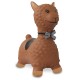 Jamara Jumping Animal Bouncer Lama brown with pump (460542)