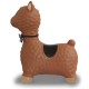 Jamara Jumping Animal Bouncer Lama brown with pump (460542)