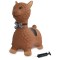 Jamara Jumping Animal Bouncer Lama brown with pump (460542)