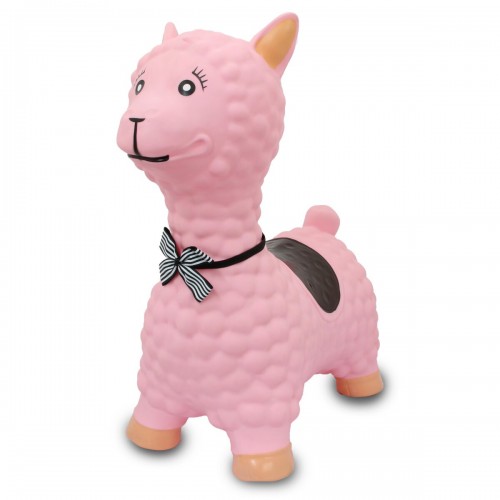 Jamara Jumping Animal Bouncer Lama pink with pump (460543) Jamara Jumping Animal Bouncer Lama pink with pump (460543)