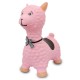 Jamara Jumping Animal Bouncer Lama pink with pump (460543)