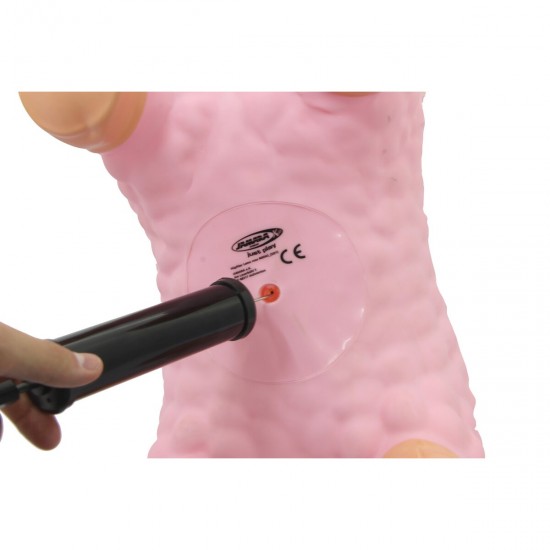 Jamara Jumping Animal Bouncer Lama pink with pump (460543)