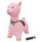 Jamara Jumping Animal Bouncer Lama pink with pump (460543)