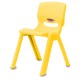 Jamara Child's Chair Smiley up to 100kg yellow (460580)