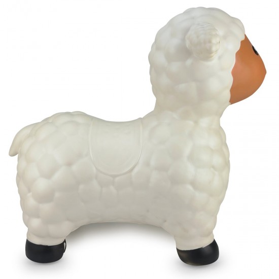 Jamara Bouncing animal sheep white with pump (460590) Jamara Bouncing animal sheep white with pump (460590)