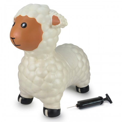Jamara Bouncing animal sheep white with pump (460590)
