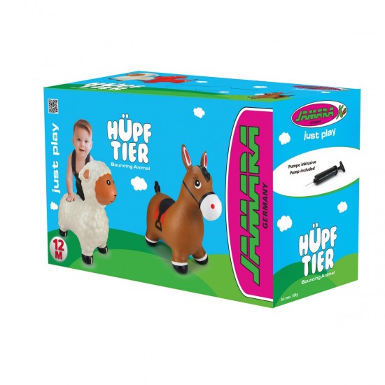 Jamara Bouncing animal sheep white with pump (460590) Jamara Bouncing animal sheep white with pump (460590)