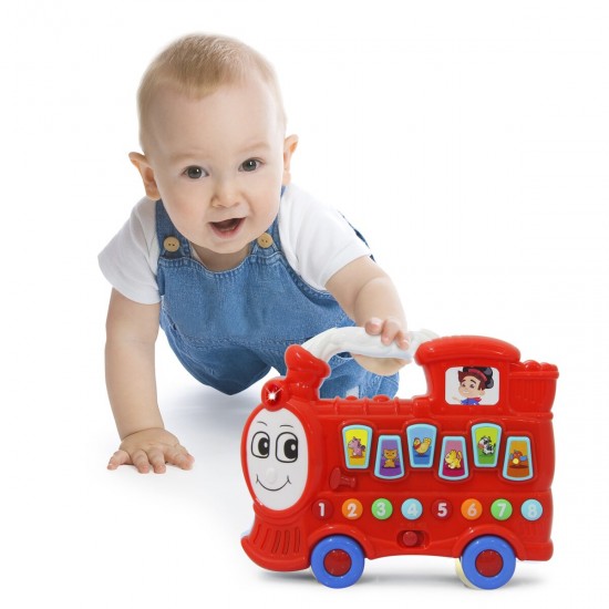 Jamara Train with music Tschu Tschu red (460594)