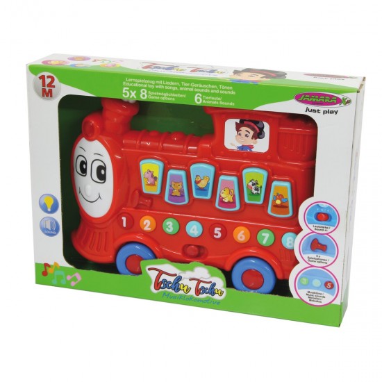 Jamara Train with music Tschu Tschu red (460594)