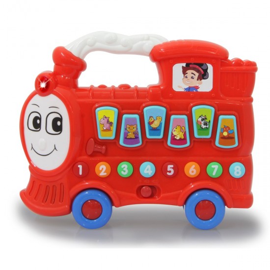 Jamara Train with music Tschu Tschu red (460594)