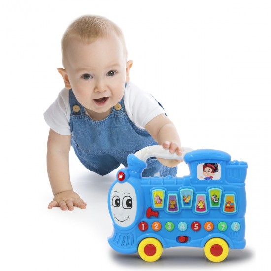 Jamara Train with music Tschu Tschu blue (460595)