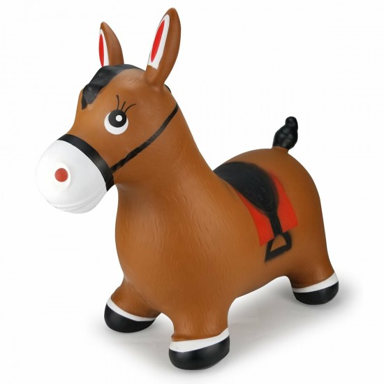 Jamara Bouncing animal horse brown with pump (460597) Jamara Bouncing animal horse brown with pump (460597)