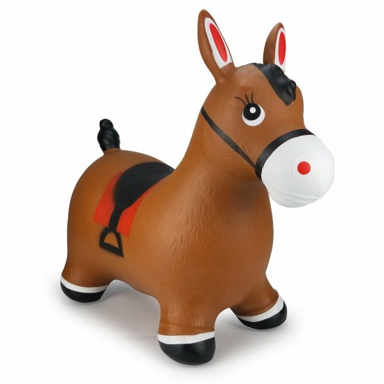 Jamara Bouncing animal horse brown with pump (460597) Jamara Bouncing animal horse brown with pump (460597)