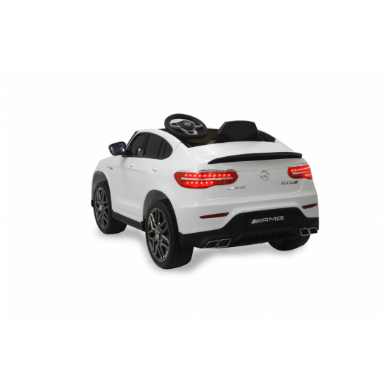 Ride-on Merecedes-Benz AMG GLC 63 S Coupe white (460647)