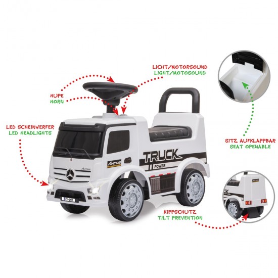 Jamara Push-Car Mercedes-Benz Antos white (460657)