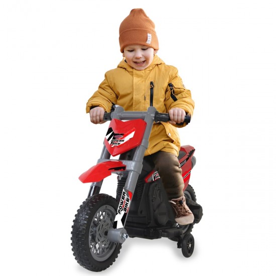Jamara Ride-on Motorcycle Power Bike red 6V (460677)