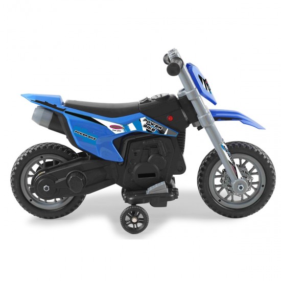 Jamara Ride-on Motorcycle Power Bike blue 6V (460678)