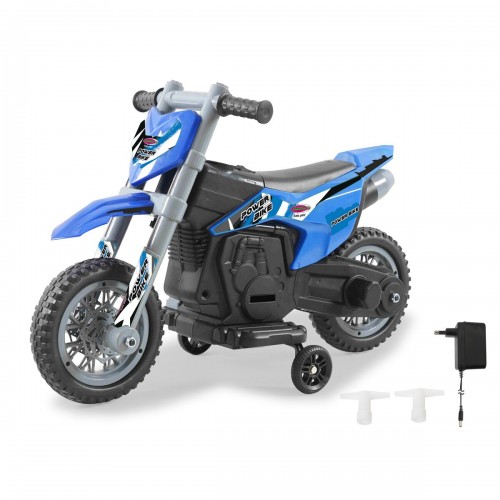 Jamara Ride-on Motorcycle Power Bike blue 6V (460678)