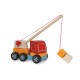 Jamara Wooden Toys Kidiwood plug-in Crane Truck 14pcs (460700)