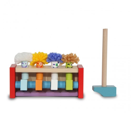 Jamara Wooden Toys Kidiwood Kidiwood Jumping Clowns 6pcs. (460701)